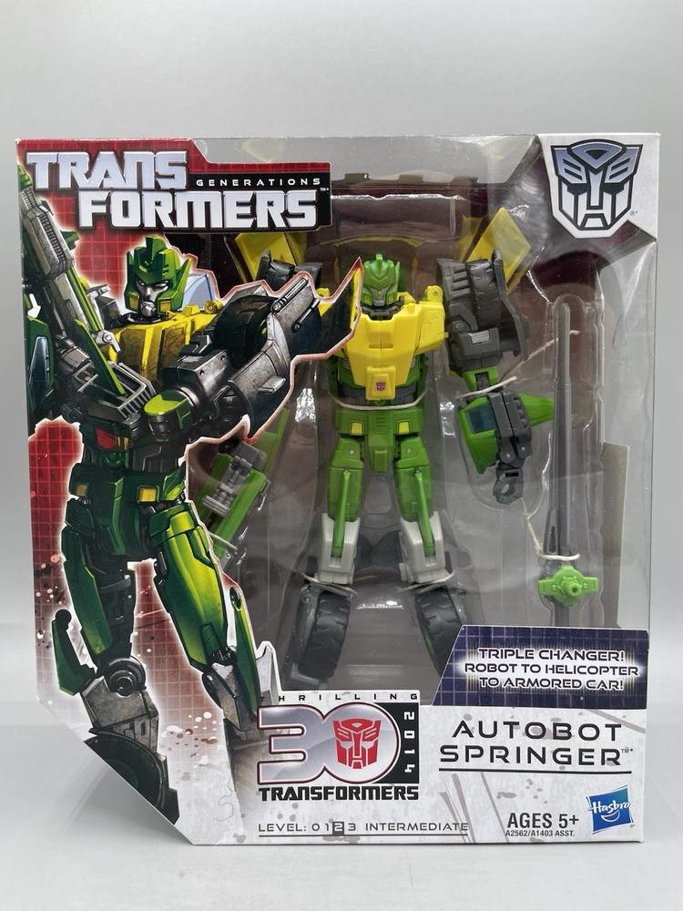 Hasbro Transformers Generations 2014 Thrilling 30 Voyager Class SPRINGER NEW