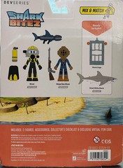 DEVSERIES Game Pack w/ Code Shark Bite 2: Shark Cage Diver Sea Diver 3-Pack New