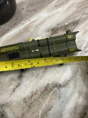 Vintage GI Joe M-88-A2 Assault System Weapon 2 MISSILES Lanard Toys 90s RARE