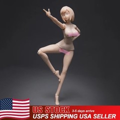 86TOYS T86-ST06-A 1/12 Super Large Bust Plump Hip Girl Head Body Flexible Figure
