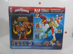 N A415 Power Rangers Mixx n Morph Samurai Gold Ranger / Claw Zord Figure Set