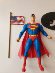 DC Direct JLA Action Figures Complete Set Of 5 Superhero Figures plus The Atom