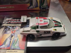 Vintage G1 Transformers Wheeljack 95% Complete 1980 82 Pre Rub W/ Display Box*