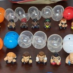 Lot 42 WWE WWF ECW WCW Mini Squinkies Wrestling Figures Tiny 0.75″ Tall CENA BAG