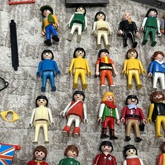 Unsearched Vintage Playmobil Figures And Accessories Lot Geobra 1974-1992 Parts
