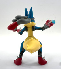 Mega Lucario Pokemon Action Figure 2015 5″ Tall Fully Articulated With Effect