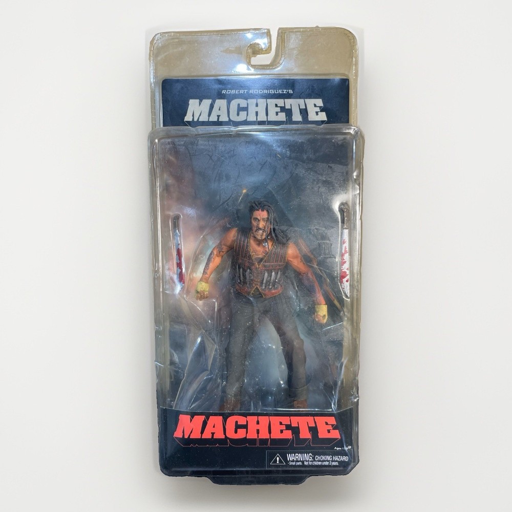 Machete Robert Rodriguez Machete Action Figure Boxed w/ Knife Accessories