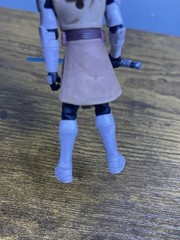 2009 Hasbro Star Wars Clone Wars Obi Wan Kenobi Action Figure Animated Series 4”