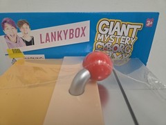 LANKY BOX GIANT MYSTERY CYBORG BOXY-INCLUDES 10 SURPRISES-10 INCH TALL SEALED