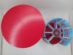 Retro Master Control MCP statue / lamp 3D Printed for Tron vintage style display