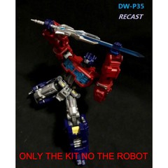 DR.WU DW-TP08 Star Saber DW-P35 Recast Sword For Opitmus Prime Voyager 3 Colors