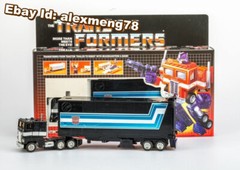 Transform G1 Optimus prime Black mint car metal front action figure MISB Gift