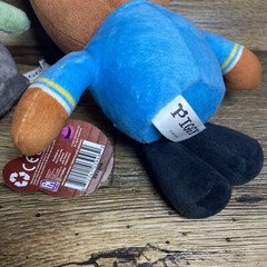 Roblox ZomPiggy Tigry Officer Doggy MiniToon 3 Stuffed Plush Zombie Tiger Dog