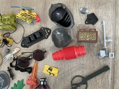 Vintage Action Figures Accessories Lot Weapons Missiles 90s 80s