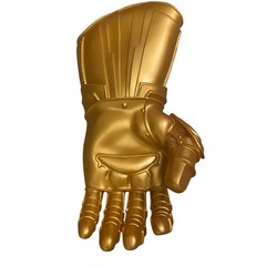 Thanos Infinity War Avengers Adult Costume Gauntlet Glove w/Removable LED Stones