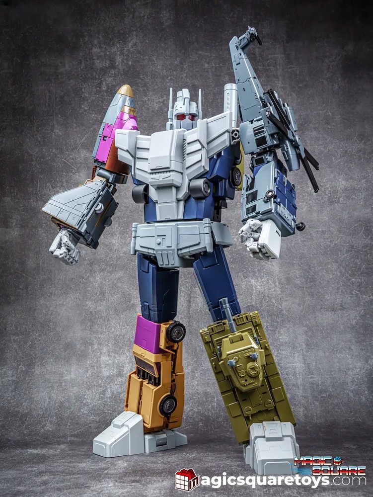 Magic Square Lord Of War – Masterpiece Scale Bruticus Combiner (MS-03 to MS-07)