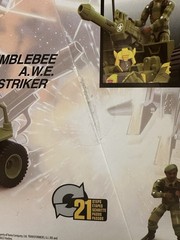 Transformers x GI Joe Bumblebee AWE Striker SEALED Figure Set 2022 Stalker