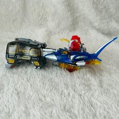 BANDAI SMP Mini pla Megazord Power Rangers Wild Force Gaoranger Gao King Animals