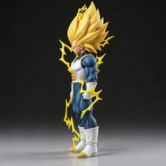 Dragon Ball Super Saiyan 3 Vegeta Desktop Ornamen Anime Figure Statue PVC Action