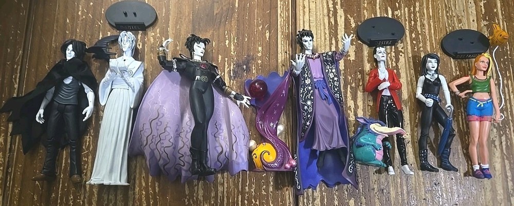 DC Direct Sandman Action Figure Lot of 7 Dream Death Delirium Desire (3 Sandman)