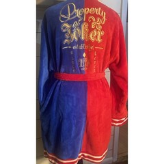 Batman Nemesis Harlequin Robe Property Of Joker Suicide Squad Costume Halloween