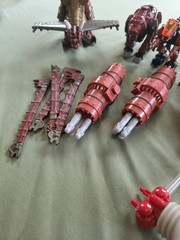 Vintage Tomy Zoids Lot Robot Figures 2002 HASBRO Gojulas Giga Gatling Skyterror