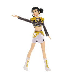 Mattel K-POP Demon Hunters Anime Zoey Fashion Girl Singing 11″ Doll New IN HAND