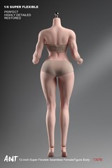 US ANT 1/6 T307B Pale Skin Muscular Girl 12″ Female Action Figure Body Toys