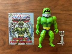 MOTU Origins Frog Monger Figure Mattel Creations Exclusive Complete He-Man