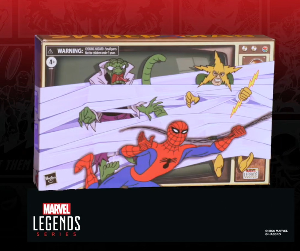 SDCC 2026 HASBRO Marvel Legends Spider-Man “Meme-tastic” 3-Pack – PRESALE