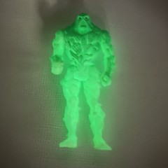 1990 Kenner Swamp Thing Glow In The Dark Action Figure DC Comics Vintage 5”