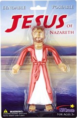 NJ Croce 6.5″ Jesus of Nazareth Poseable Figure, Bendable Toy, Religious Gift,