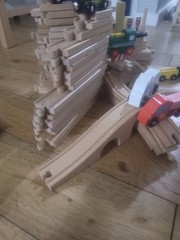 70 Pieces Wooden Thomas The Train Tracks/Brio.