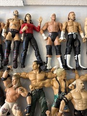 Lot of 30 WWE Loose Figures Elite Legends Basic Lots Of Variety