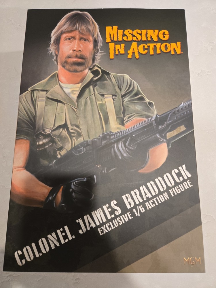 1/6 Scale Missing In Action Colonel James Braddock Deluxe Chuck Norris 127/200