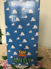 1996 RARE MIB MEDICOM TOY STORY ANDY & SID VINYL COLLECTIBLE DOLLS SET