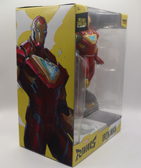McFarlane Marvel Rivals Video Game Iron Man Figure with A Comic Book 11in