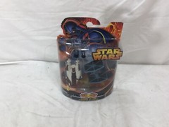 2005 Star Wars Micro Machines Vehicles Series Tie Fighter vs A-Wing & Figure NEW