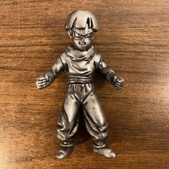 Gohan Figurine Toy Dragon Ball Z Silver Tone Loose