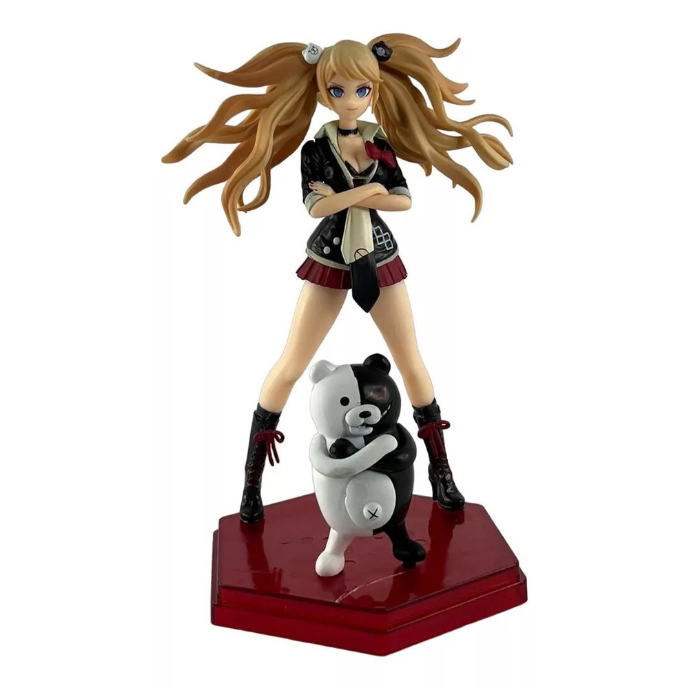 Danganronpa Junko Enoshima Monokuma Bear 7″ Action Figure Model Gift Toy Doll