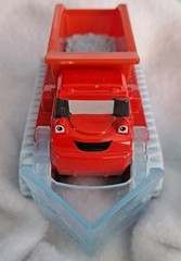 Fisher-Price Bob The Builder – Icy Muck Snow Plow Mattel Die Cast Plastic Dump