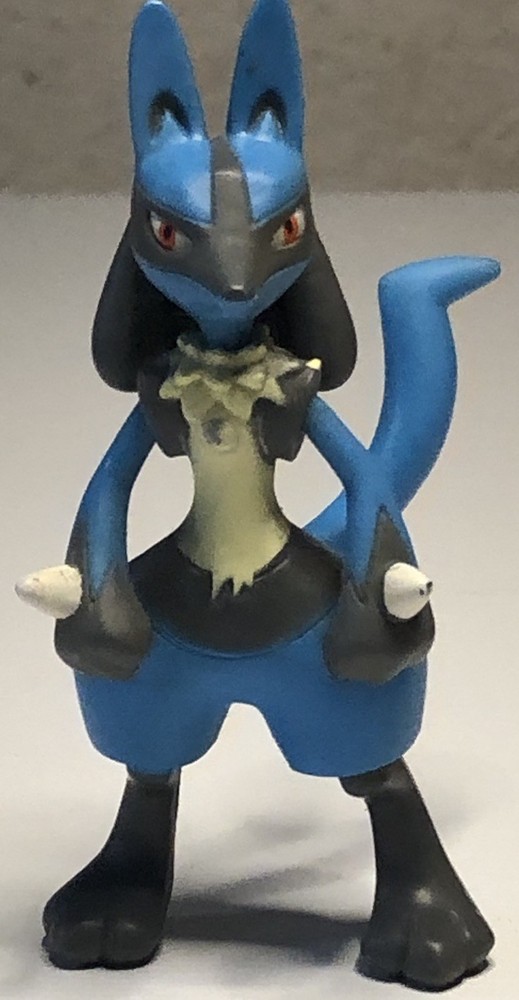 LUCARIO 3.5″ Figure – Pokemon 2007 JAKKS Pacific