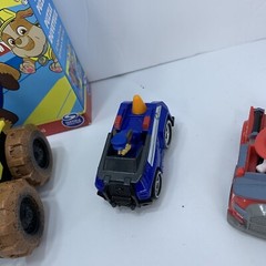 Paw Patrol Lot of Vehicles & 48 Pc Fuzzy Puzzle