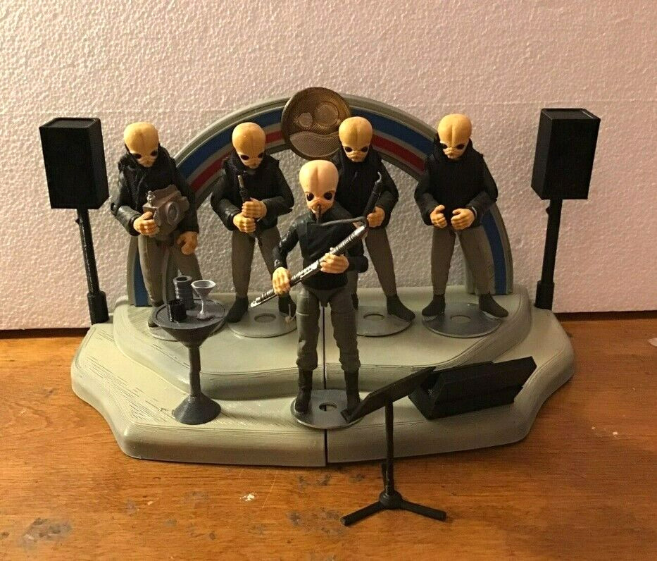 Custom Cantina Bandstand for 3.75 inch (1:18) Scale Action Figure