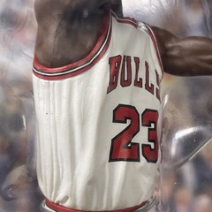 Michael Jordan 1991 NBA Finals Figure Upper Deck Card Pro Shots Chicago Bulls