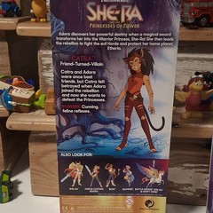 Mattel DreamWorks She-Ra Princesses of Power Catra Boxed Figure Battle Staff