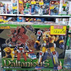 Bandai Soul of Chogokin GX-59 Daltanious Robot Figure Sword Shield from Japan