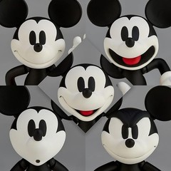 Movie Revo No.013 Mickey Mouse Kaiyodo Revoltech Figure Complex Color New