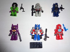 Hasbro Transformers / G.I.JOE Kre-o Autobots, Decepticons, Star Trek Mini Figure
