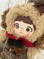 TOPTOY Nommi – Magical Christmas Eve – Gingerbread Puppy – Plush Charm
